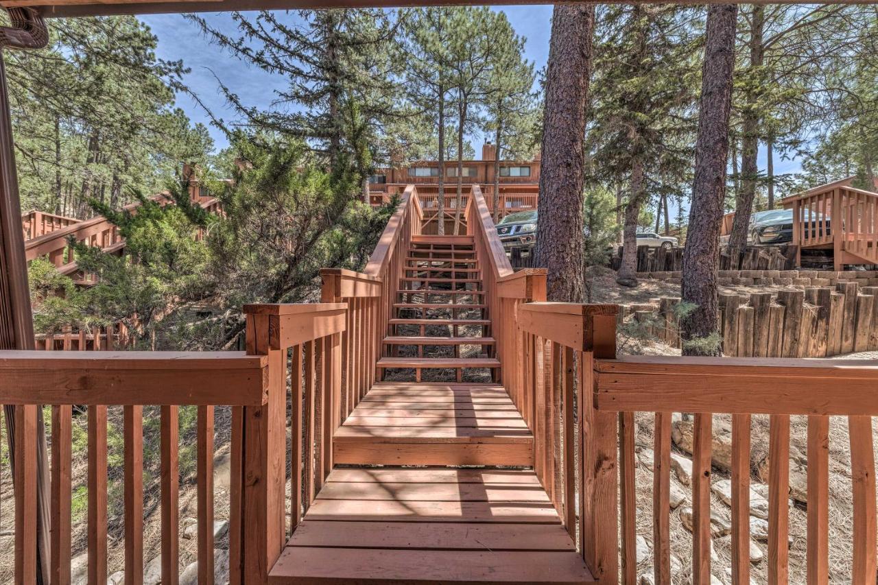 Forested Ruidoso Condo With Deck And Fireplace! Buitenkant foto