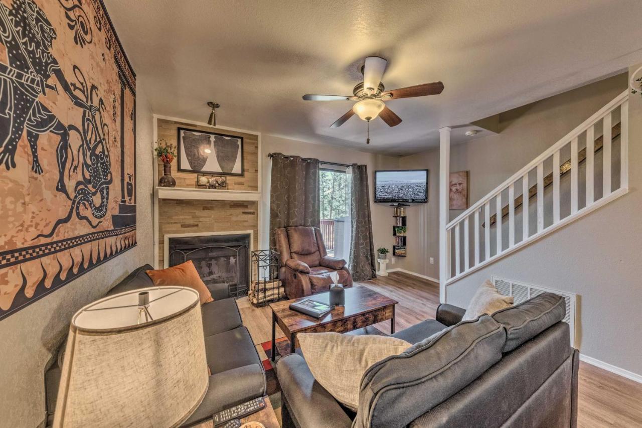Forested Ruidoso Condo With Deck And Fireplace! Buitenkant foto